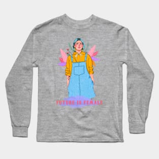 Future is Female Long Sleeve T-Shirt